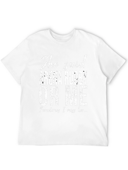 Funny Arena Rugby T-Shirt - Sometimes I Miss Her