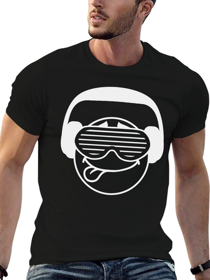 DJ Emoji T-Shirt - Black