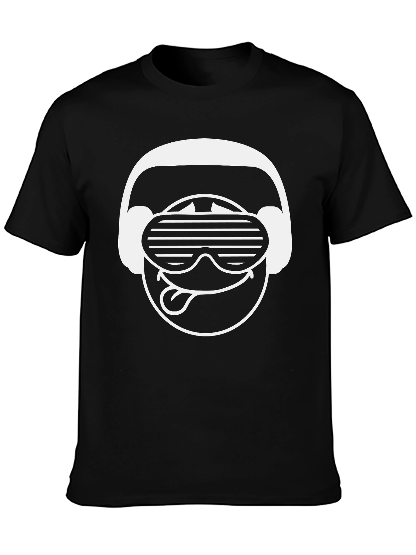 DJ Emoji T-Shirt - Black