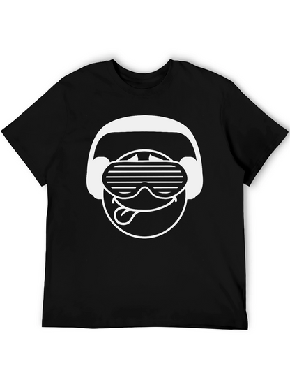 DJ Emoji T-Shirt - Black