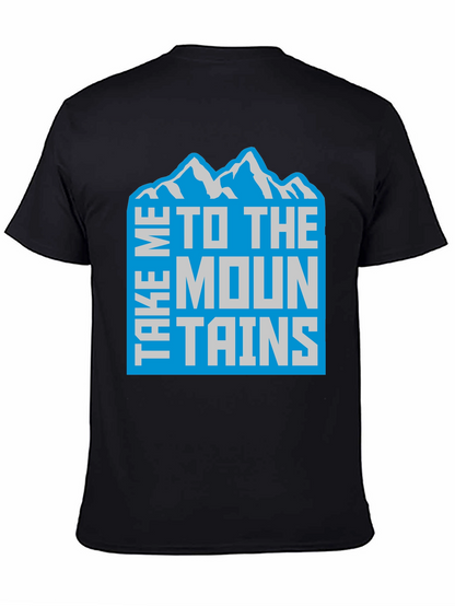 Take Me To The Mountains T-Shirt Black