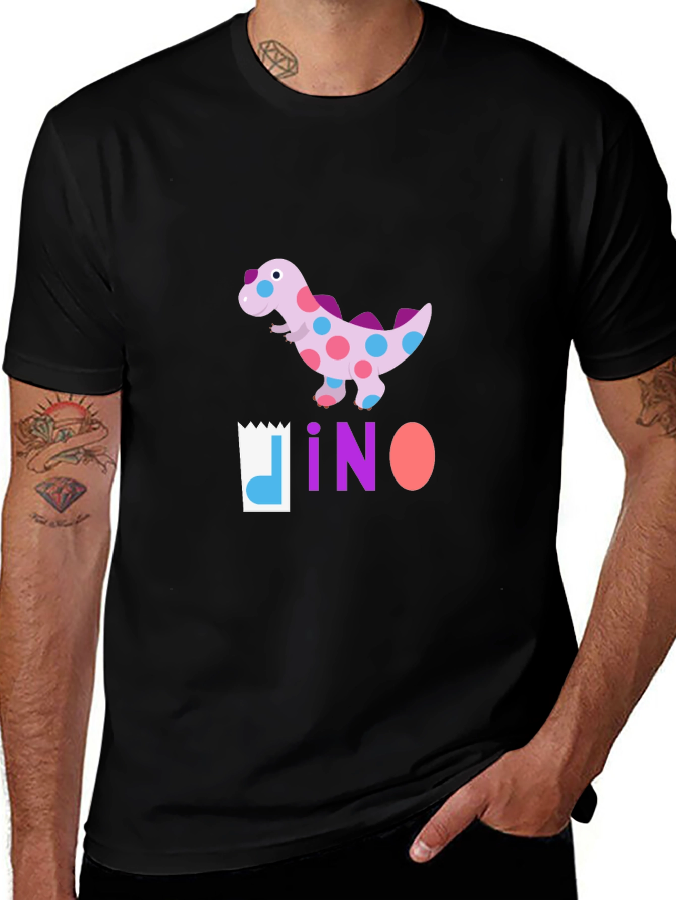 Dino Graphic Tee - Fun & Stylish!