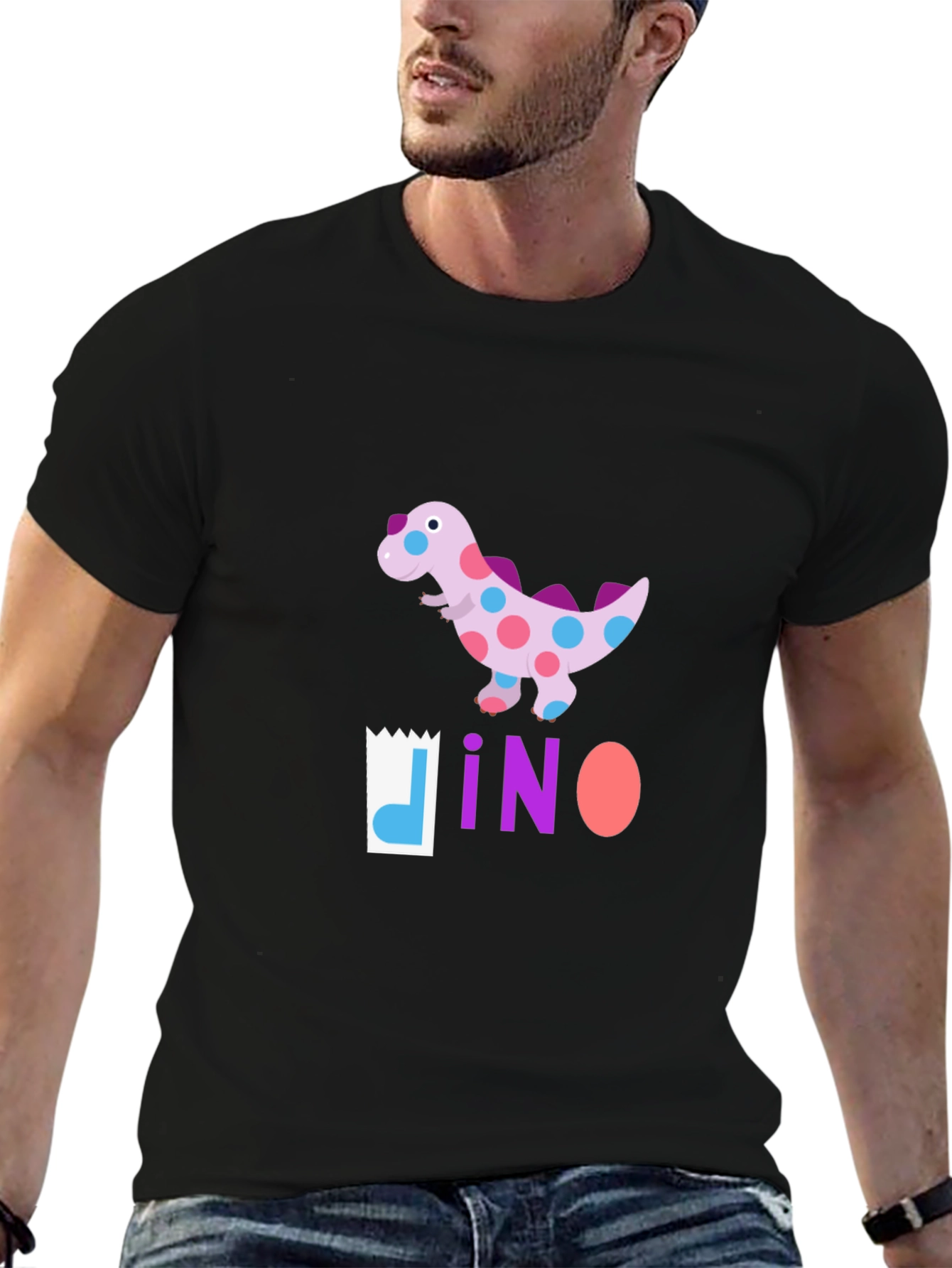 Dino Graphic Tee - Fun & Stylish!