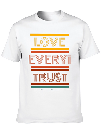 Love Every1 Trust T-Shirt - Retro Graphic Tee