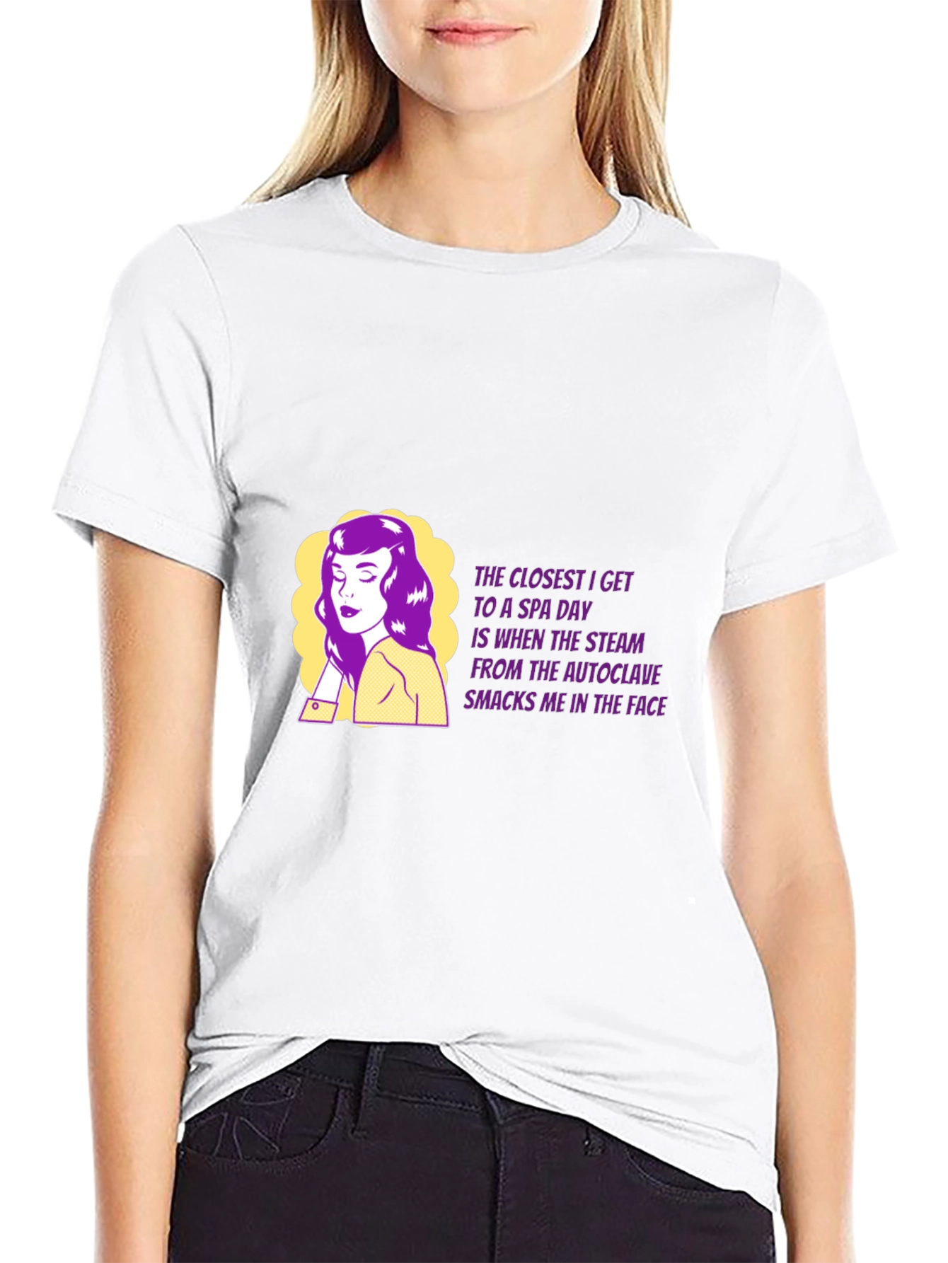 Funny Spa Day Autoclave Steam T-Shirt