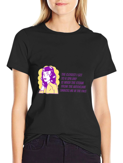 Funny Spa Day Autoclave Steam T-Shirt