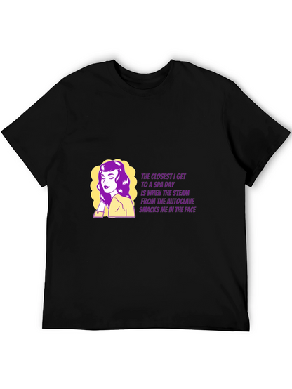 Funny Spa Day Autoclave Steam T-Shirt