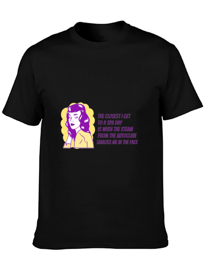 Funny Spa Day Autoclave Steam T-Shirt