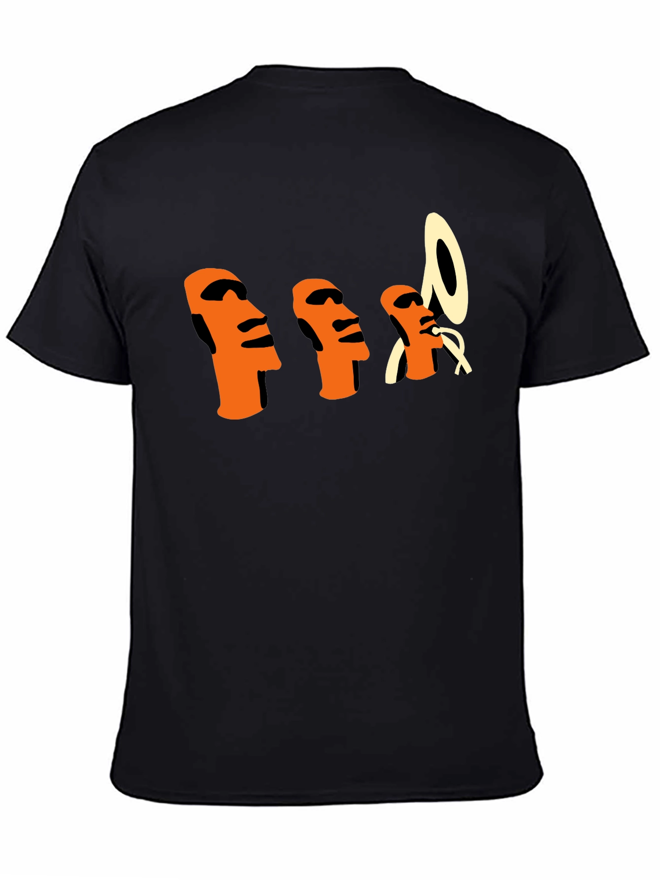Unique Graphic T-Shirt - Island Heads