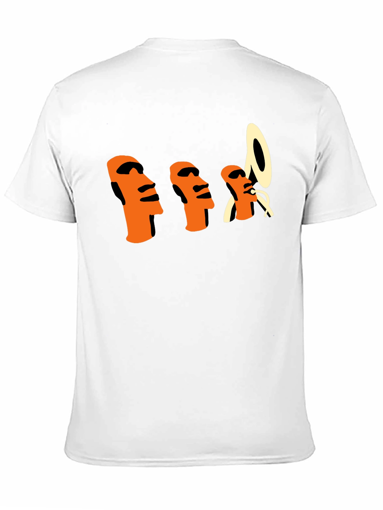 Unique Graphic T-Shirt - Island Heads