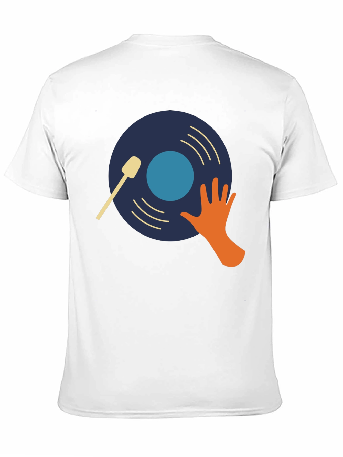 DJ Vinyl Record Graphic T-Shirt