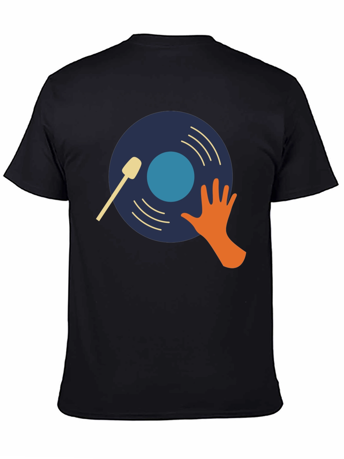 DJ Vinyl Record Graphic T-Shirt
