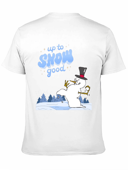 Up to Snow Good T-Shirt - Winter Fun Tee