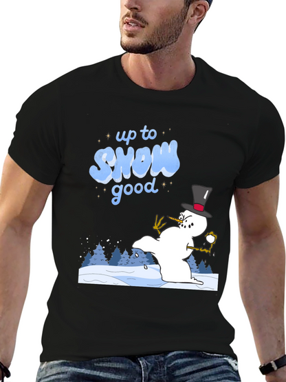Up to Snow Good T-Shirt - Winter Fun Tee