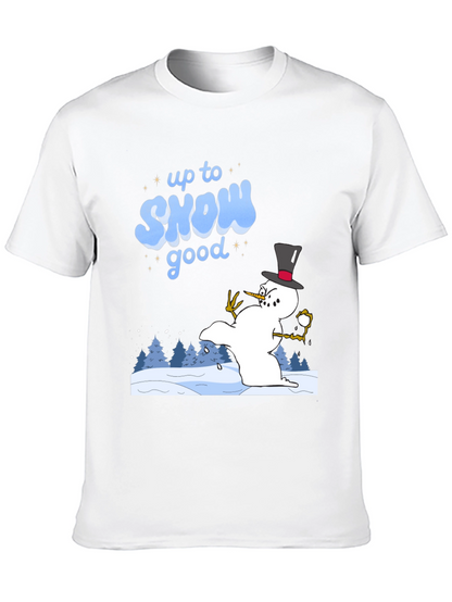 Up to Snow Good T-Shirt - Winter Fun Tee