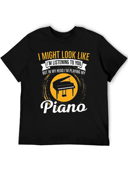 Piano Player T-Shirt - Musical Mind Tee