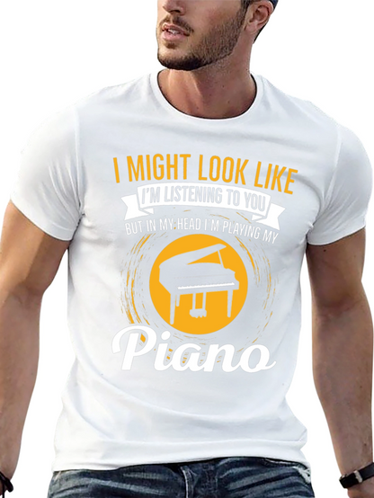Piano Player T-Shirt - Musical Mind Tee