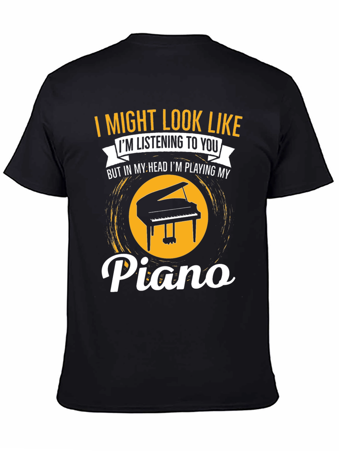 Piano Player T-Shirt - Musical Mind Tee