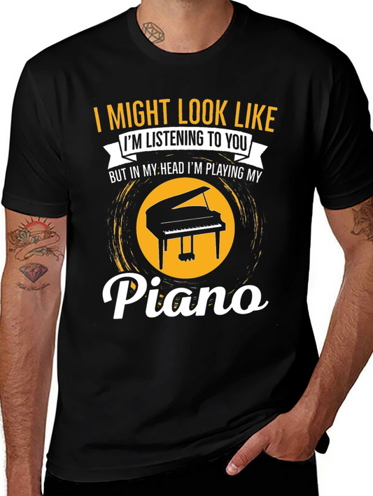 Piano Player T-Shirt - Musical Mind Tee