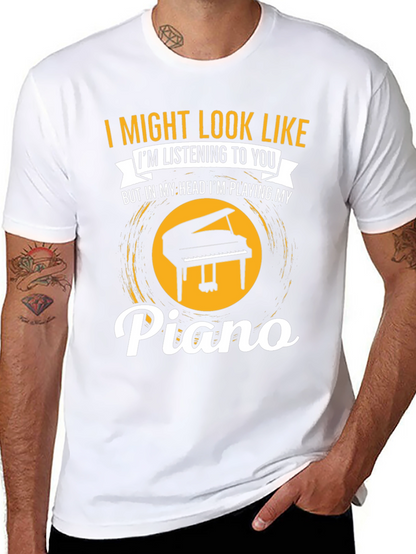 Piano Player T-Shirt - Musical Mind Tee