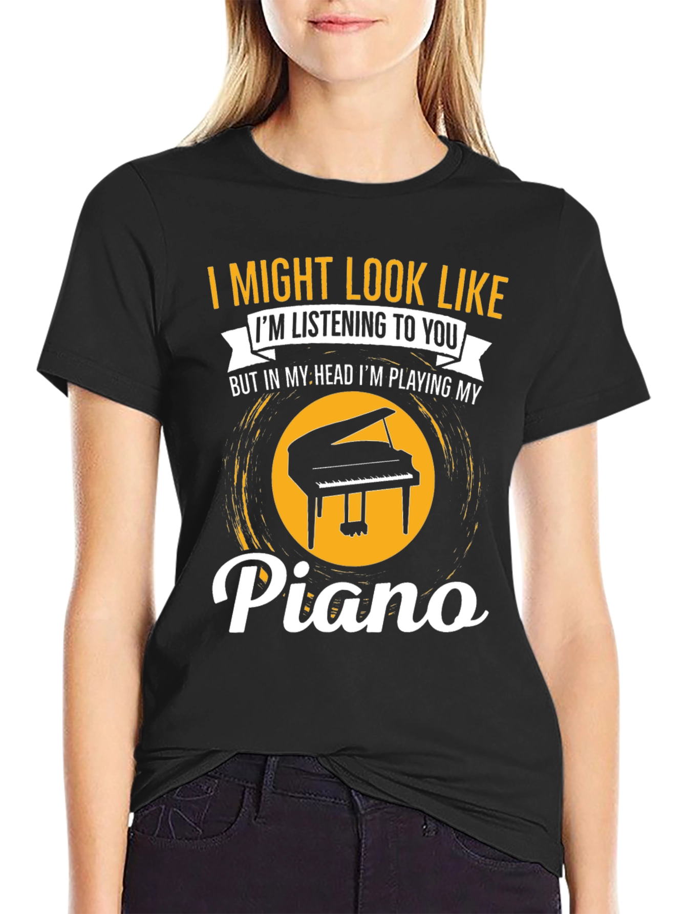 Piano Player T-Shirt - Musical Mind Tee