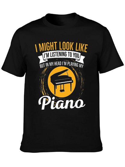 Piano Player T-Shirt - Musical Mind Tee