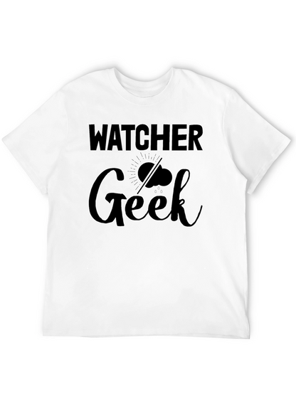 Watcher Geek Graphic T-Shirt - Weather Enthusiast Tee