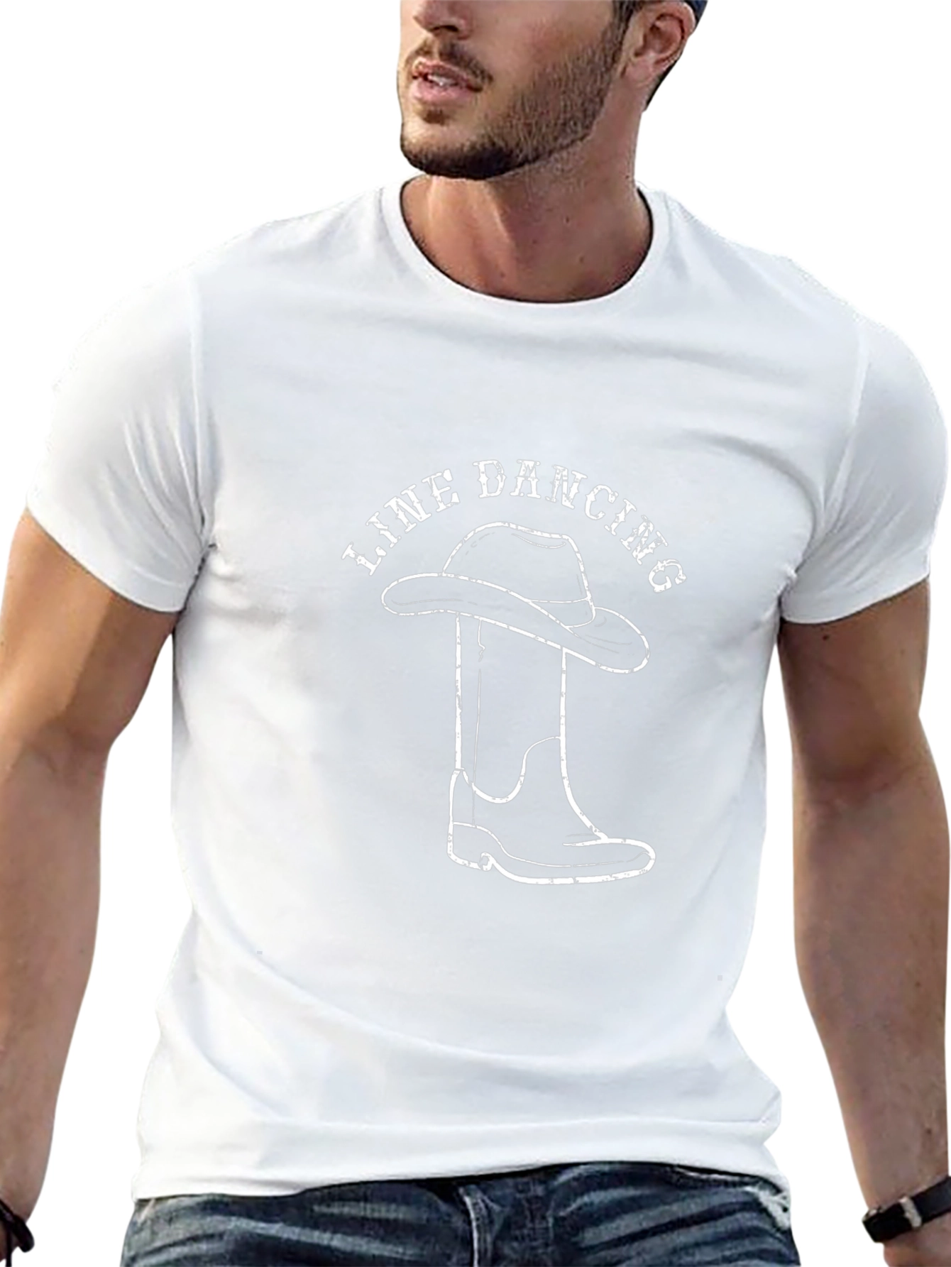 Line Dancing Cowboy Boot T-Shirt
