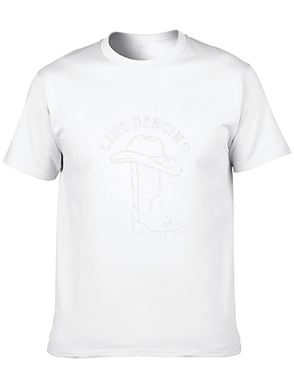 Line Dancing Cowboy Boot T-Shirt