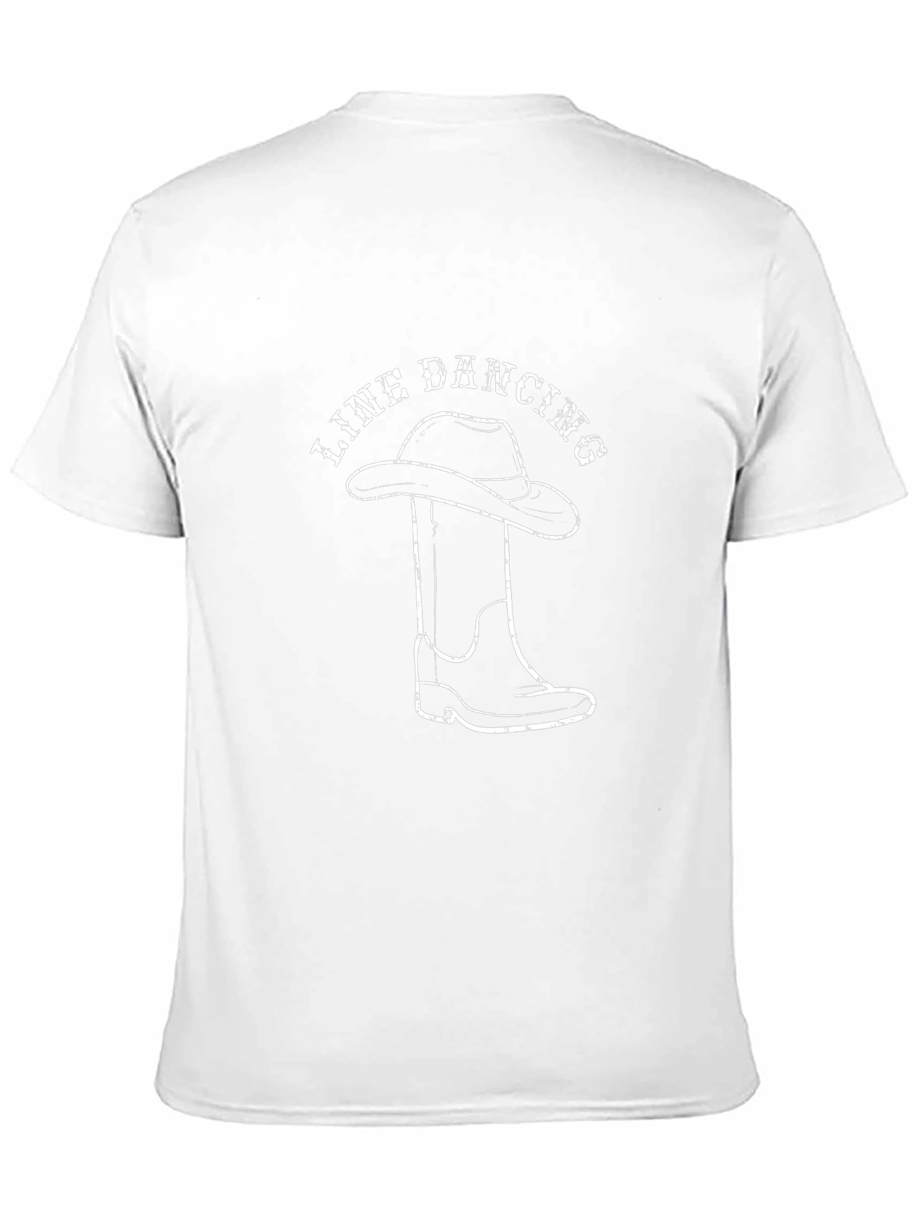 Line Dancing Cowboy Boot T-Shirt
