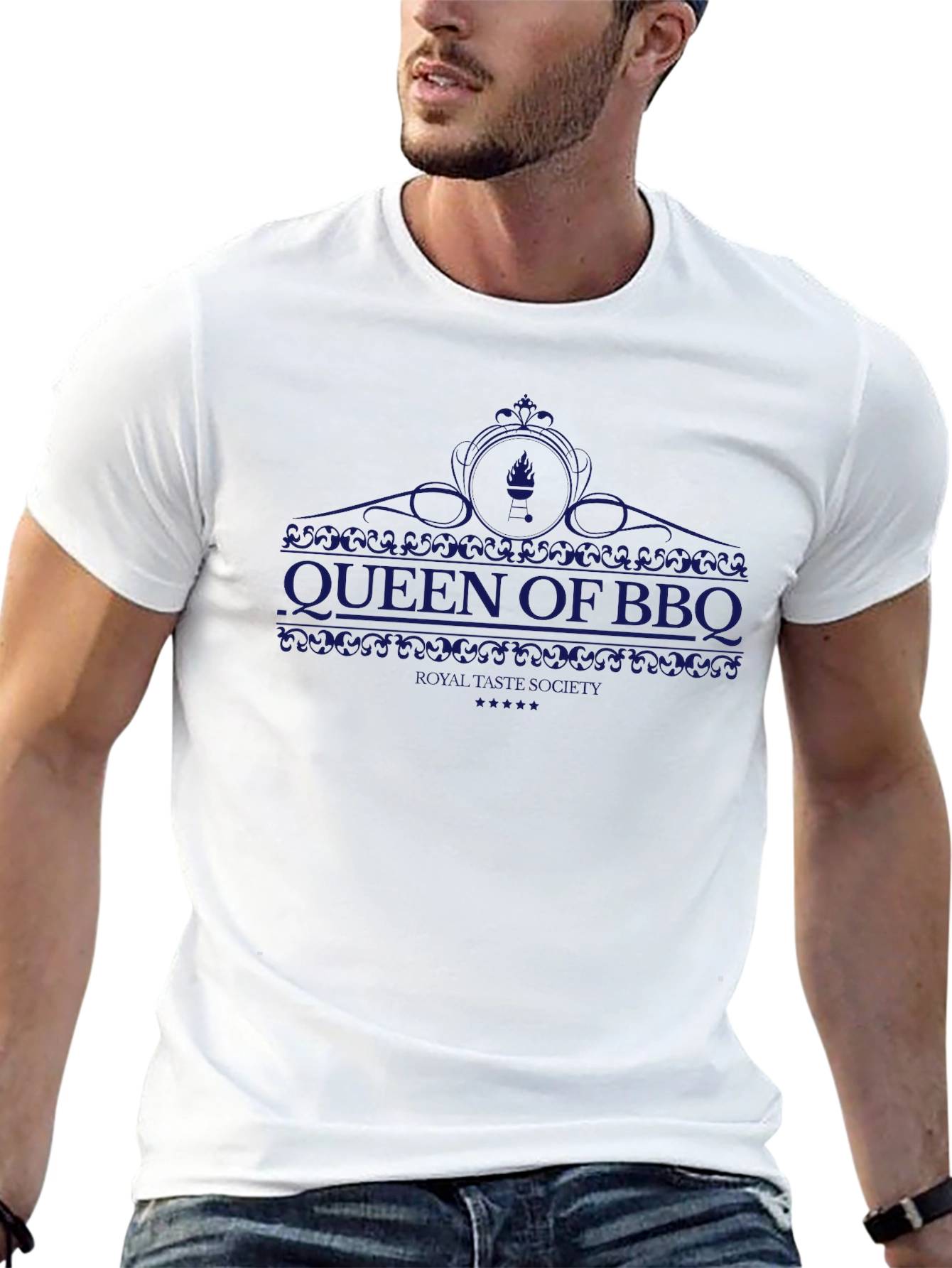 Queen of BBQ Black T-Shirt