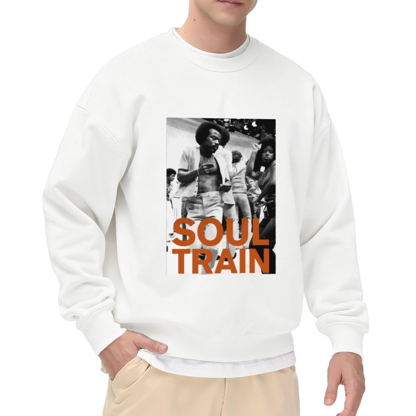 Classic Soul Train Show Graphic Sweatshirt