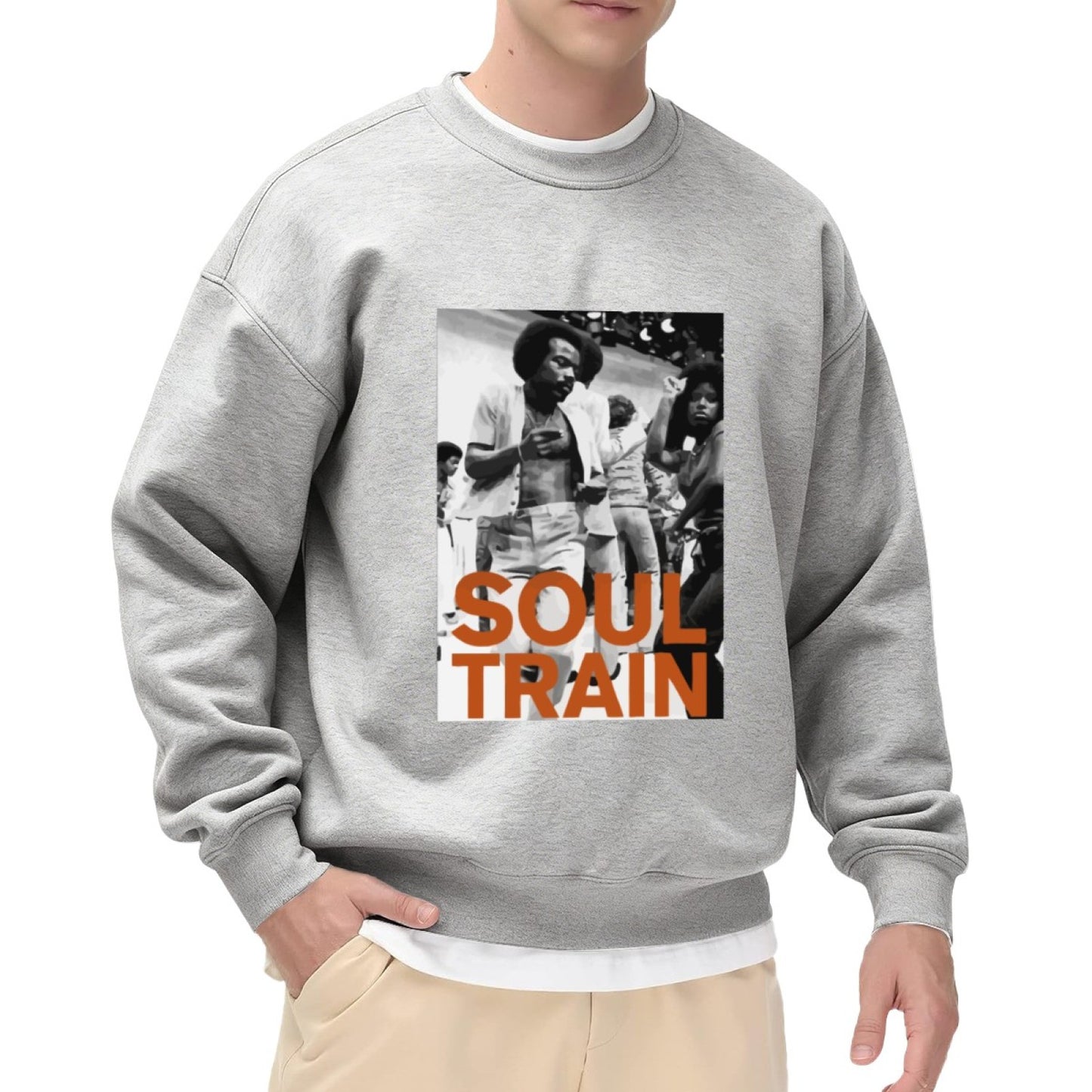 Classic Soul Train Show Graphic Sweatshirt