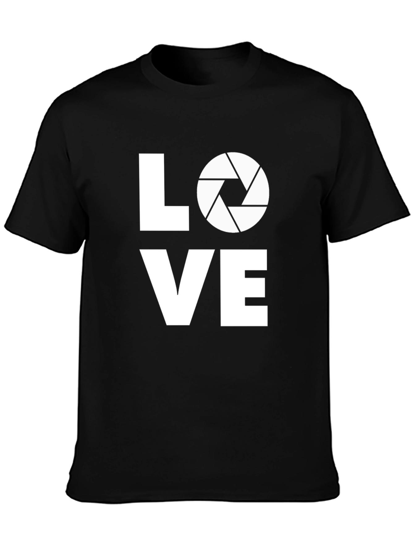 Photographer Love Graphic T-Shirt - Black