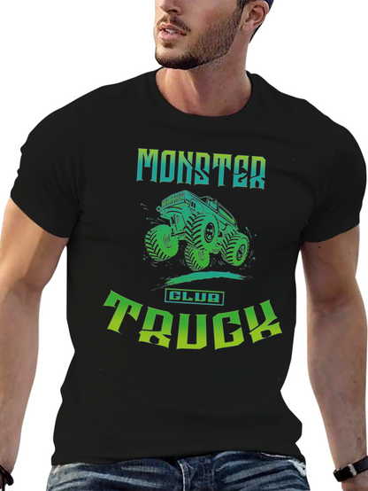 Monster Truck Club Graphic T-Shirt
