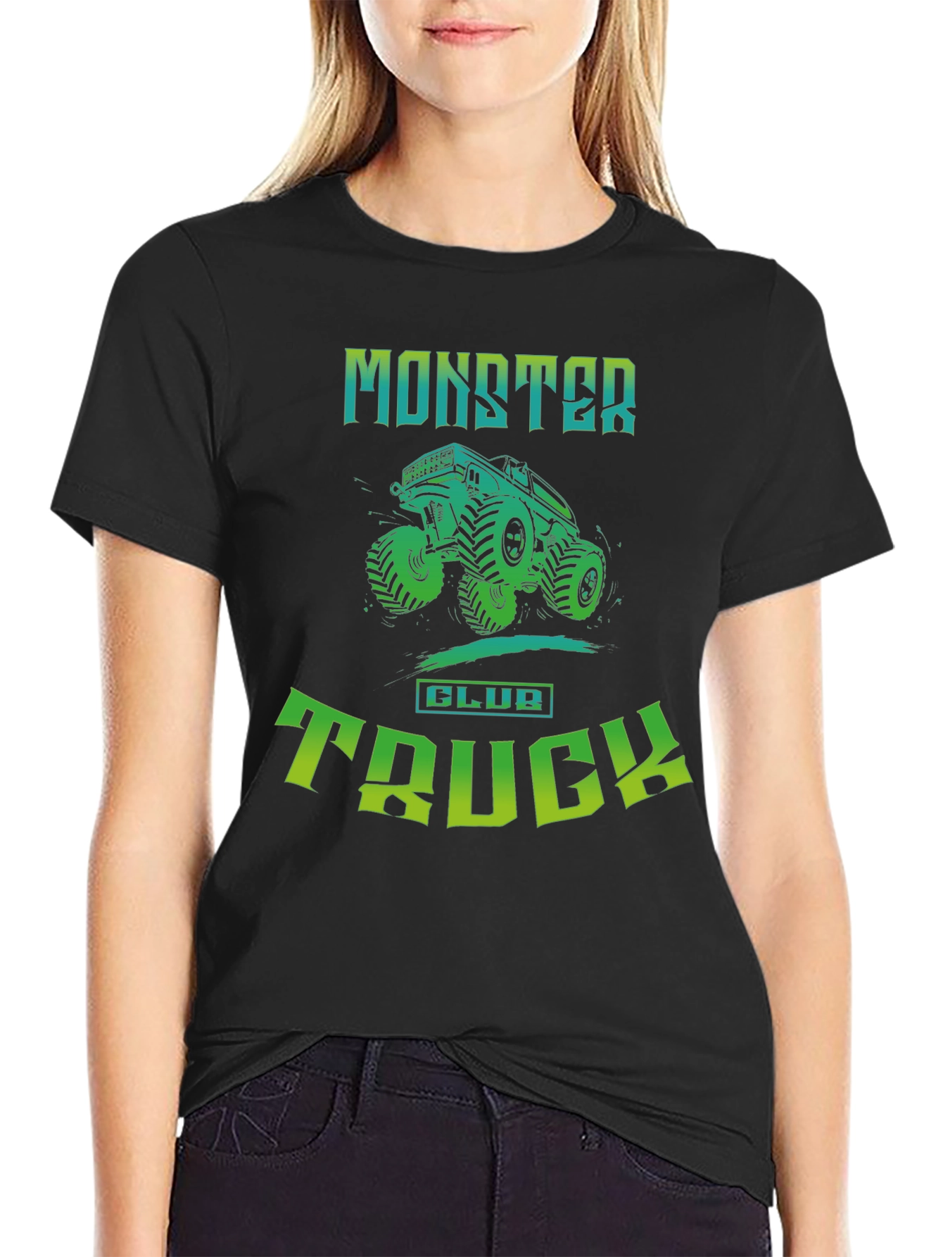 Monster Truck Club Graphic T-Shirt