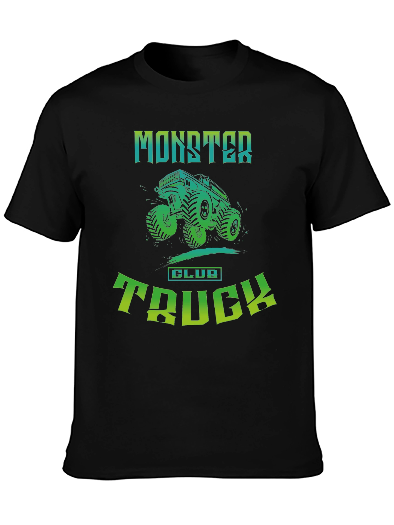 Monster Truck Club Graphic T-Shirt