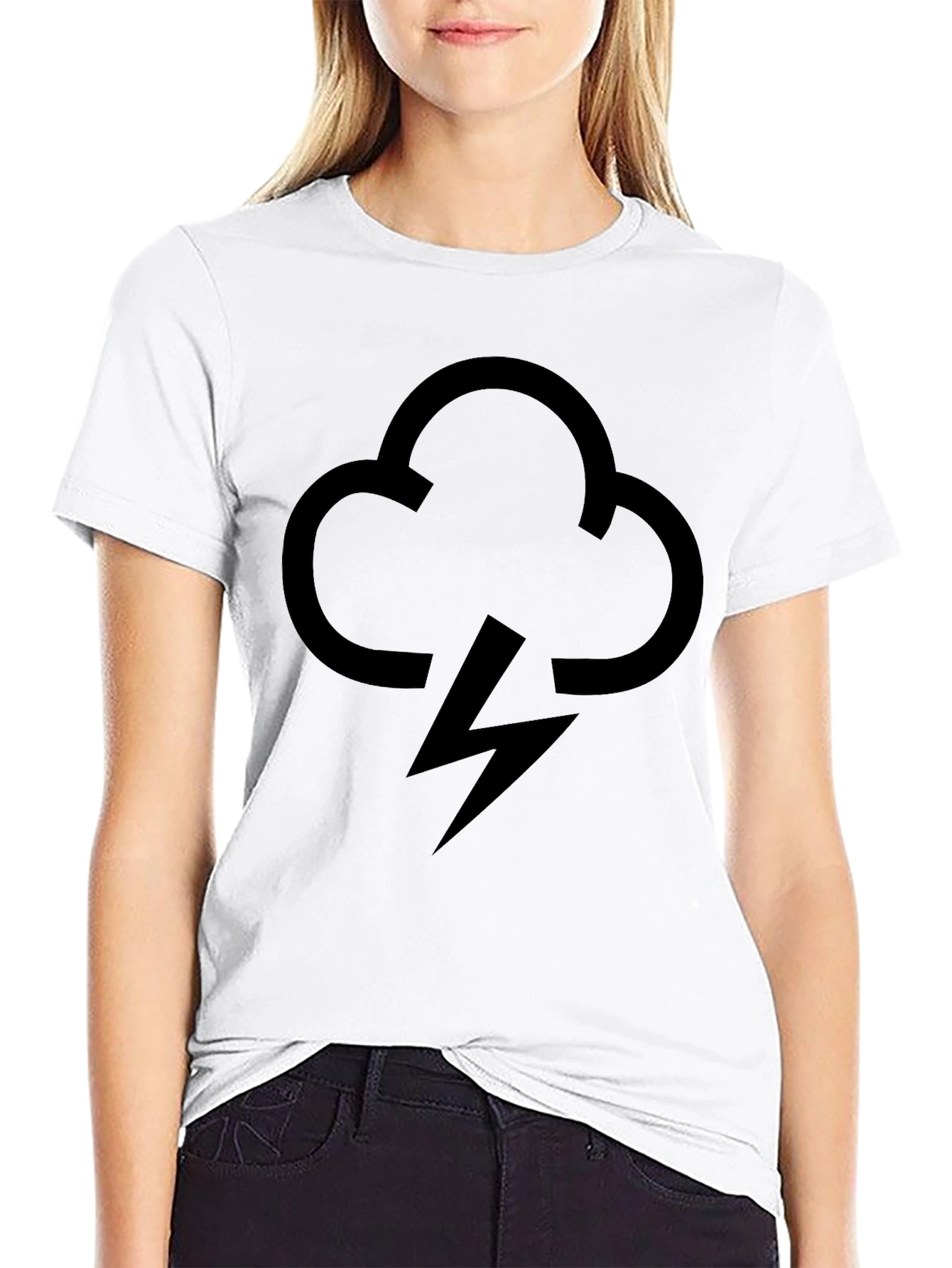 Stormy Cloud T-Shirt - Bold Graphic Tee