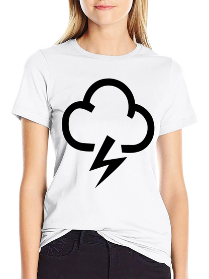 Stormy Cloud T-Shirt - Bold Graphic Tee