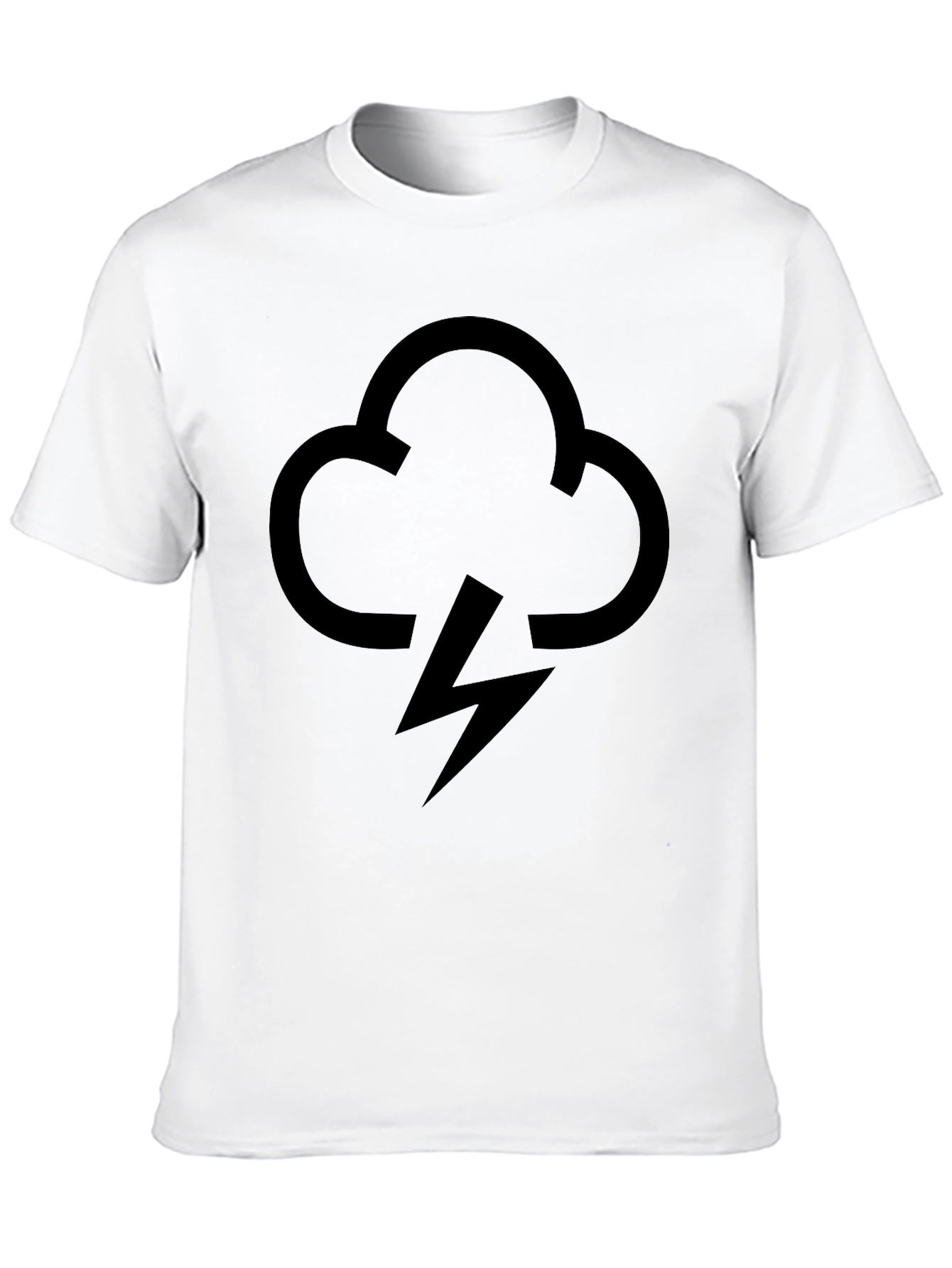 Stormy Cloud T-Shirt - Bold Graphic Tee