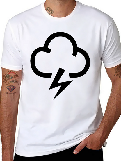 Stormy Cloud T-Shirt - Bold Graphic Tee