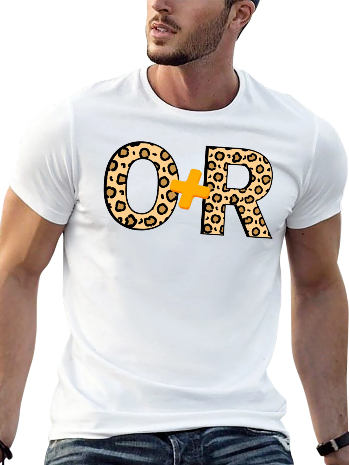 Leopard Print OR Graphic Tee