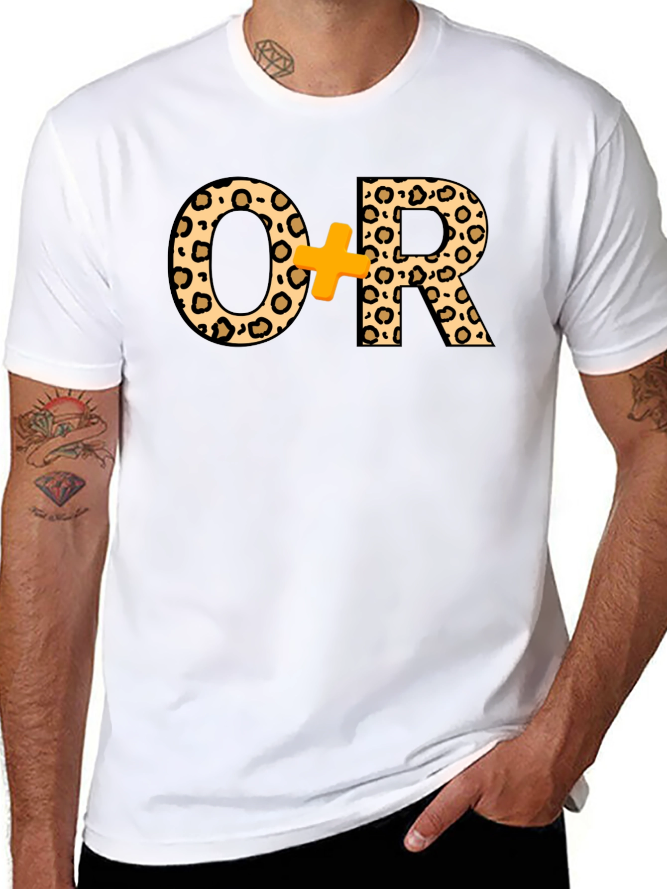 Leopard Print OR Graphic Tee