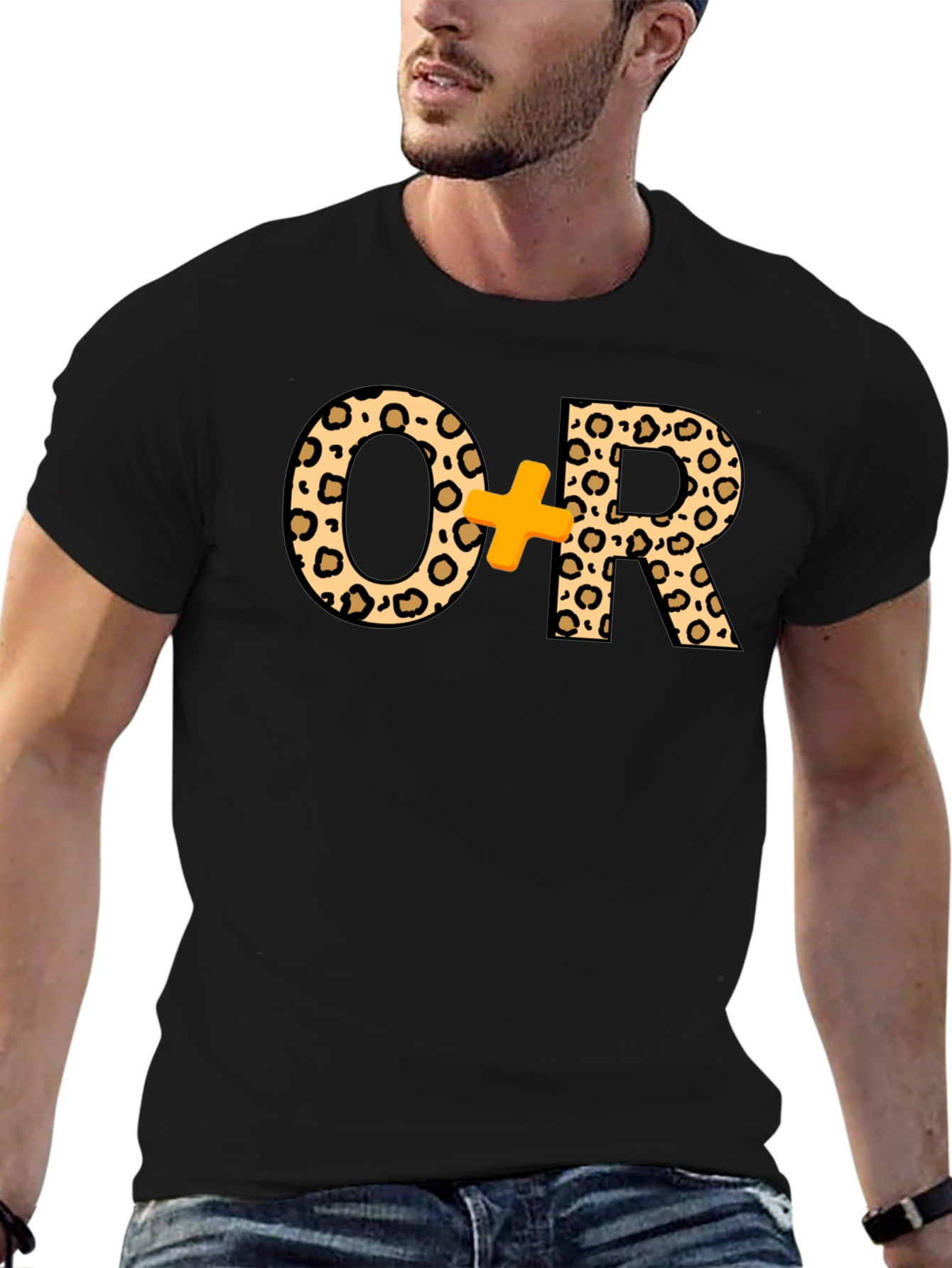 Leopard Print OR Graphic Tee