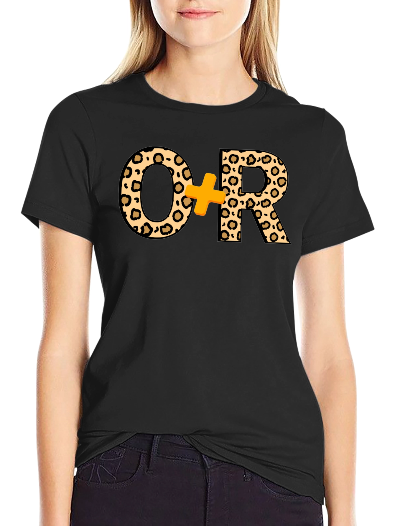 Leopard Print OR Graphic Tee