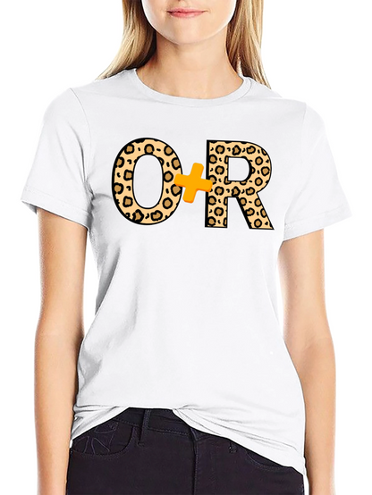 Leopard Print OR Graphic Tee