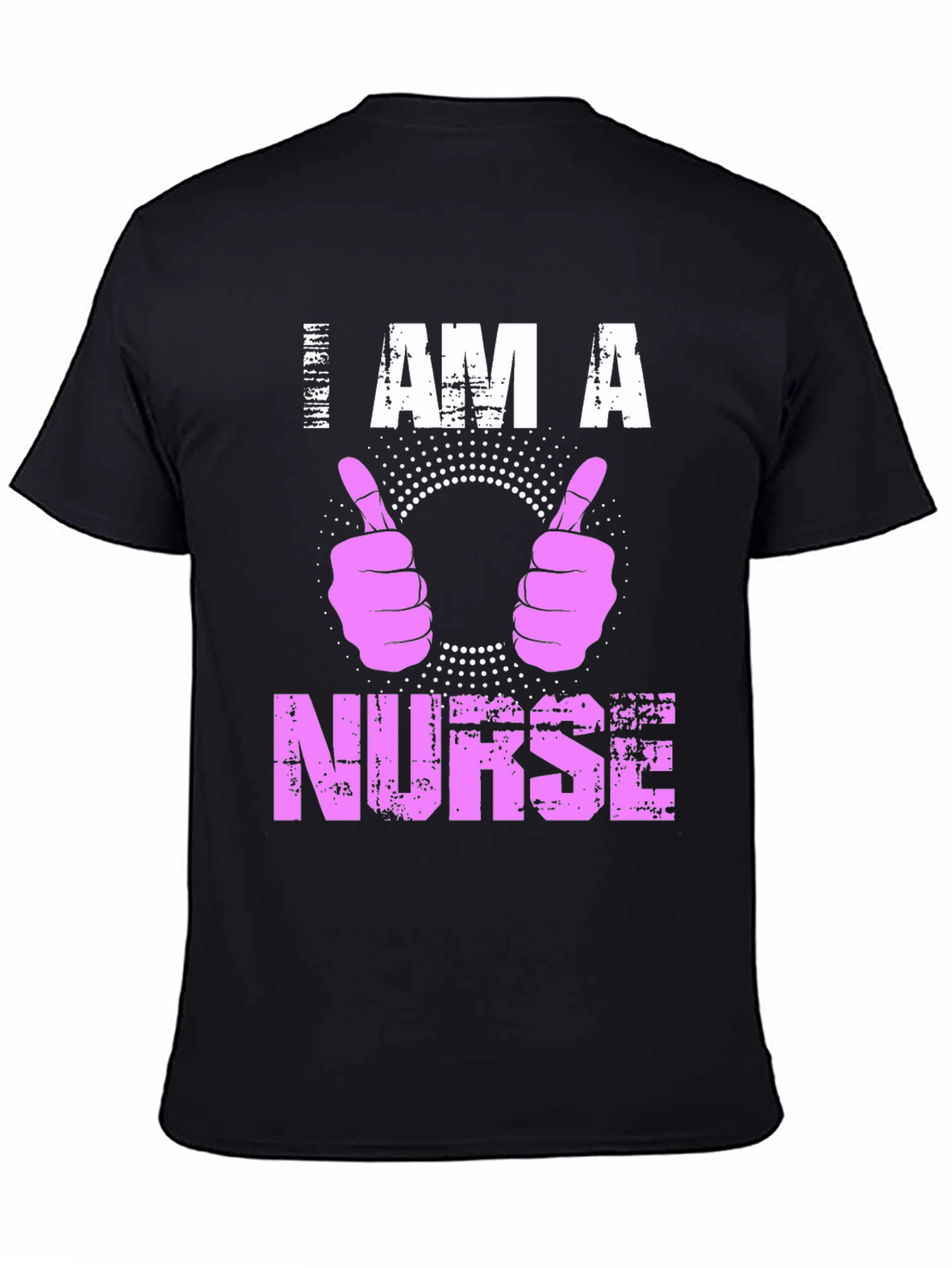 I Am A Nurse T-Shirt Pink Graphic Tee
