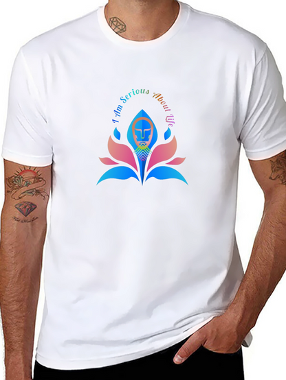I Am Serious About Us Graphic Tee - Black