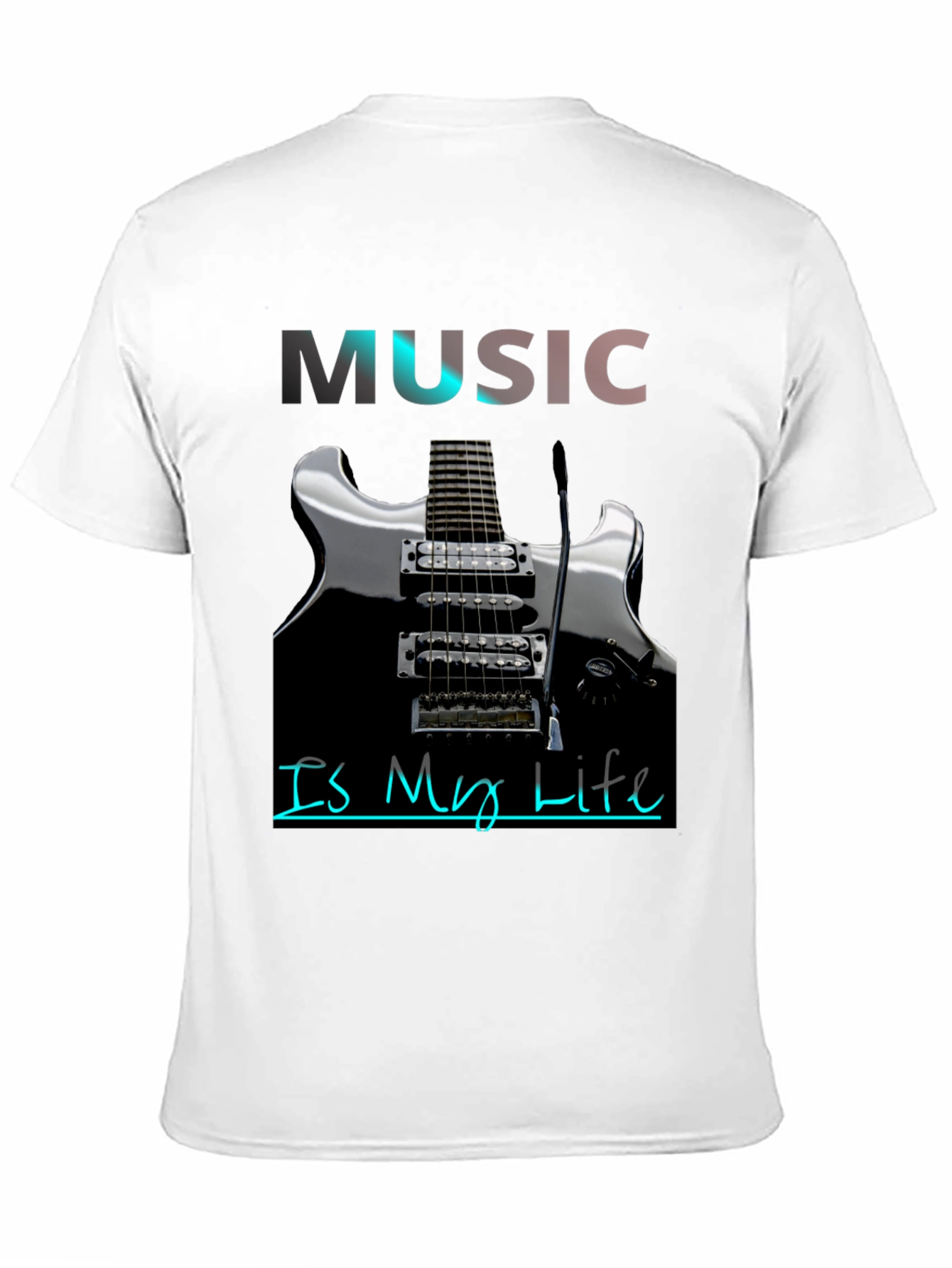 Music Is My Life Graphic T-Shirt