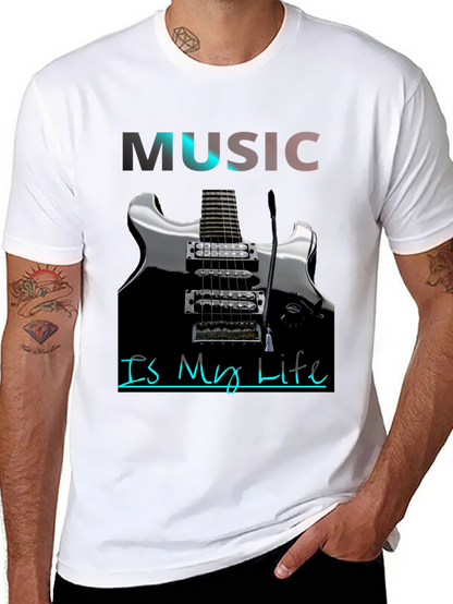 Music Is My Life Graphic T-Shirt